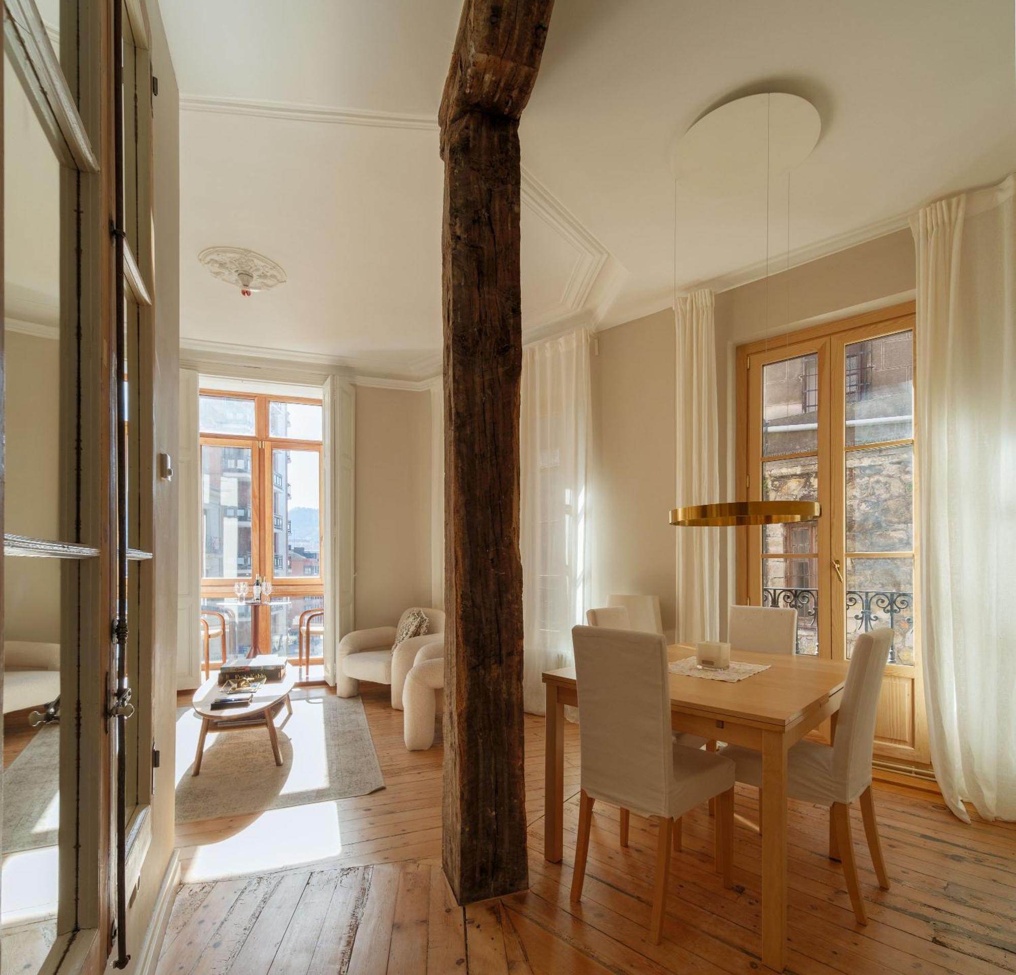 Monappart Cristo Historic Apartment With Parking Більбао Екстер'єр фото