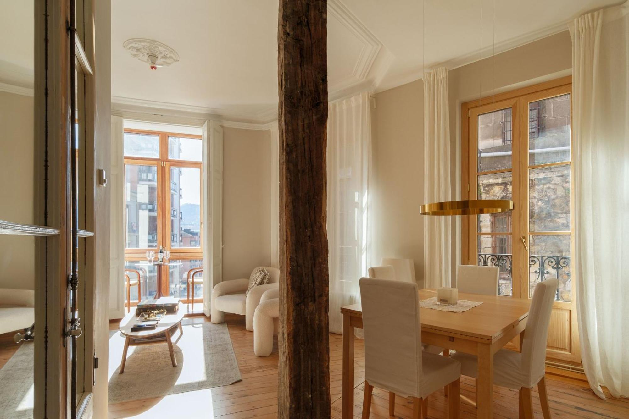 Monappart Cristo Historic Apartment With Parking Більбао Екстер'єр фото